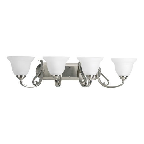 Torino Bathroom Light in Brushed Nickel by Progress Lighting