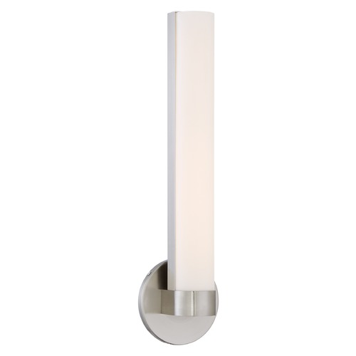 Bond Brushed Nickel LED Sconce by Nuvo Lighting