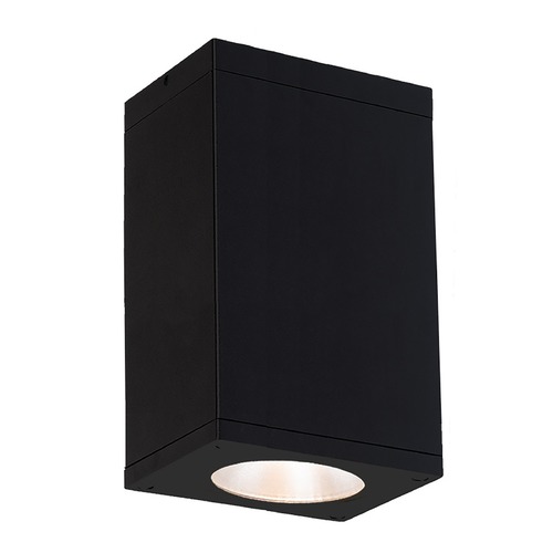 WAC Lighting Cube Arch Black LED Flush Mount by WAC Lighting DC-CD06-N927-BK