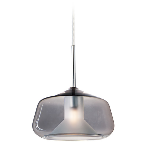 ET2 Lighting Deuce LED Mini Pendant in Polished Chrome by ET2 Lighting E10042-138PC