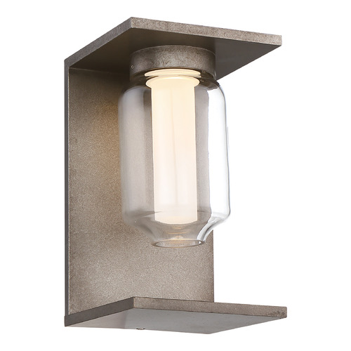 Eurofase Lighting Graydon 10-Inch Outdoor Sconce in Antique Gray by Eurofase Lighting 35950-011