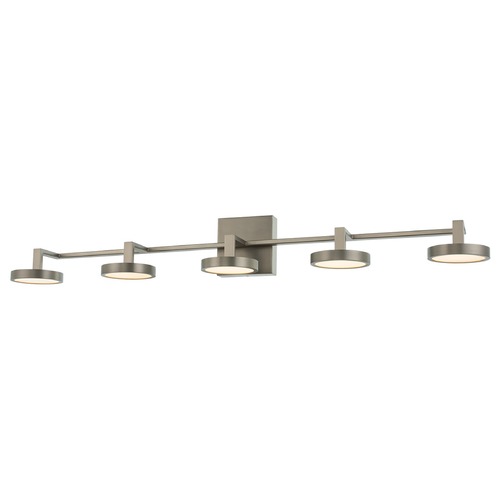 Kalco Lighting Eaton LED 5-Light Vanity Light in Satin Nickel by Kalco Lighting 316535SN