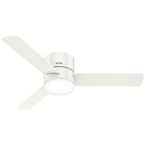 Minimus 52-Inch LED Fan in Fresh White by Hunter Fan Company