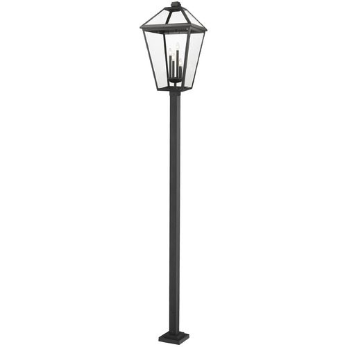 Talbot Black Post Light by Z-Lite