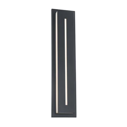 Modern Forms by WAC Lighting Midnight Black LED Outdoor Wall Light by Modern Forms WS-W66226-30-BK