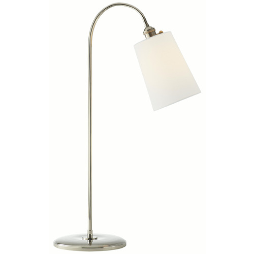 Visual Comfort Signature Collection Visual Comfort Signature Collection Mia Polished Nickel Table Lamp with Conical Shade TOB3222PN-L