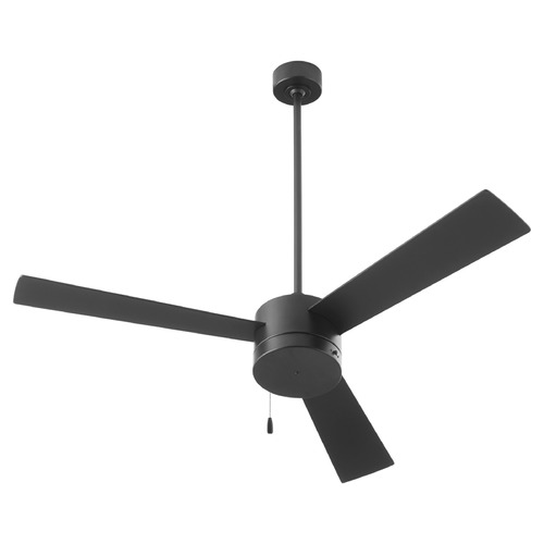 Oxygen Allegro Black Ceiling Fan Without Light