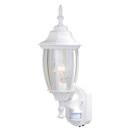 Vaxcel Lighting Rogers Park Textured White Outdoor Wall Light by Vaxcel Lighting T0735