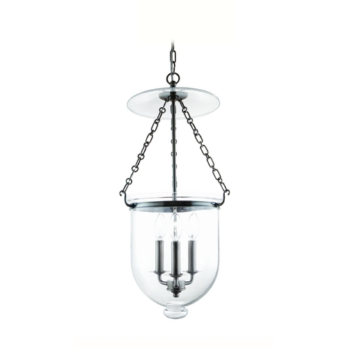 Hudson Valley Lighting Hampton Pendant in Historic Nickel by Hudson Valley Lighting 254-HN-C1