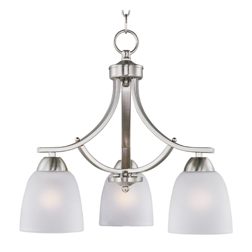 Axis Satin Nickel Chandelier by Maxim Lighting