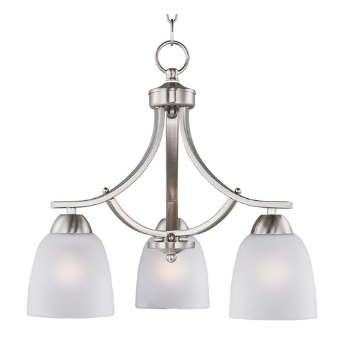 Maxim Lighting Axis Satin Nickel Mini-Chandelier by Maxim Lighting 11223FTSN