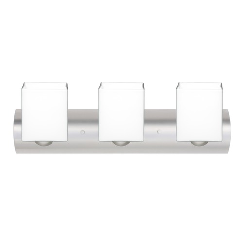 Besa Lighting Besa Lighting Rise Satin Nickel LED Bathroom Light 3WZ-449807-LED-SN