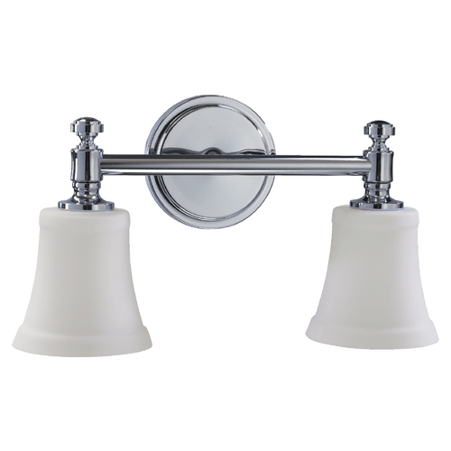 Quorum Lighting Chrome Bathroom Light by Quorum Lighting 2/14/5122