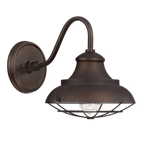 Capital Lighting Rainger 10.75-Inch Outdoor Wall Lantern in Bronze by Capital Lighting 4561BB