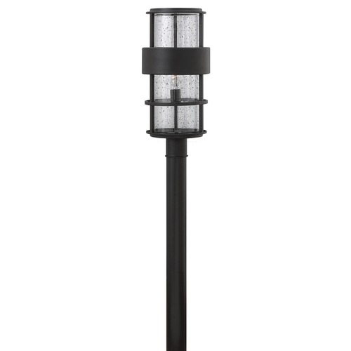 Hinkley Saturn Satin Black Post Light by Hinkley Lighting 1901SK