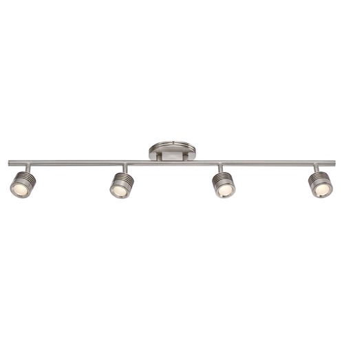 WAC Lighting Vector Brushed Nickel LED Track Light Kit by WAC Lighting TK-49534-BN