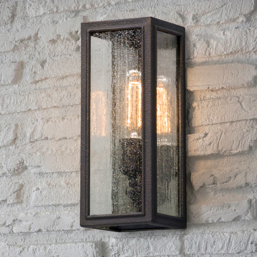 Dixon 13-Inch Outdoor Wall Light in Vintage Bronze by Troy Lighting