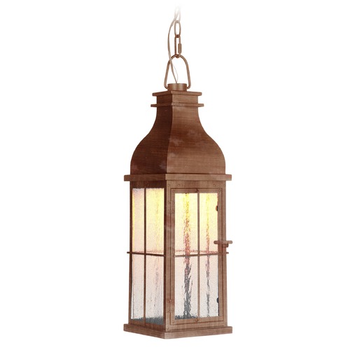 Craftmade Lighting Craftmade Weathered Copper LED Outdoor Hanging Light 3000K 800LM ZA1811-WC-LED