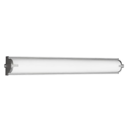 Generation Lighting Braunfels Satin Aluminum LED Vertical Bath Light by Generation Lighting 4635793S-04