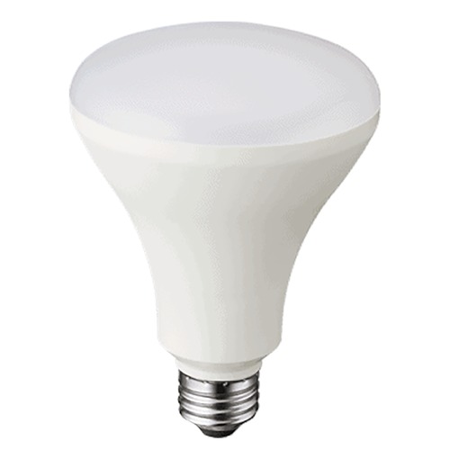 TCP Lighting 700 Lumens Medium Screw (E26) Frosted LED Bulb 100 Degree Beam Spread LED9BR30D27K