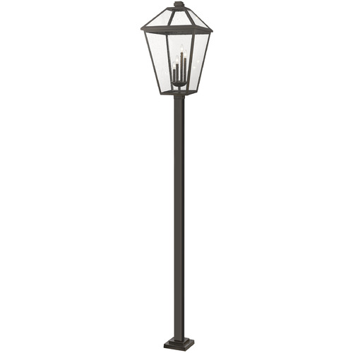 Z-Lite Talbot Oil Rubbed Bronze Post Light by Z-Lite 579PHXLXS-536P-ORB