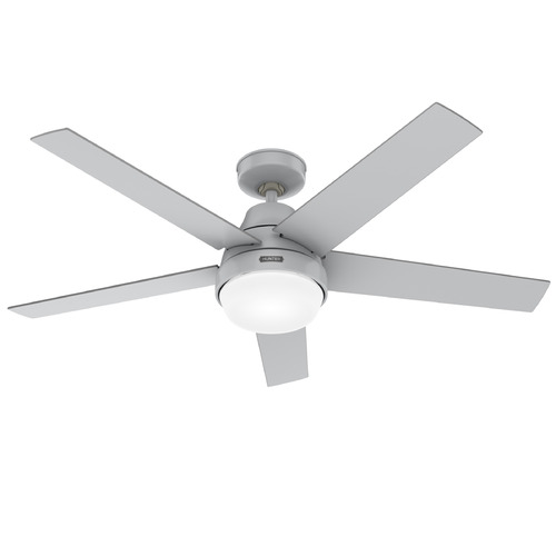 Hunter Fan Company Aerodyne Dove Grey LED Ceiling Fan with Light