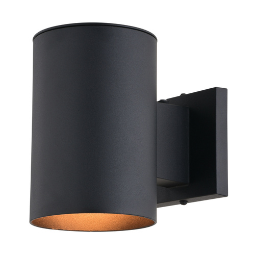 Chiasso Textured Black Outdoor Wall Light by Vaxcel Lighting