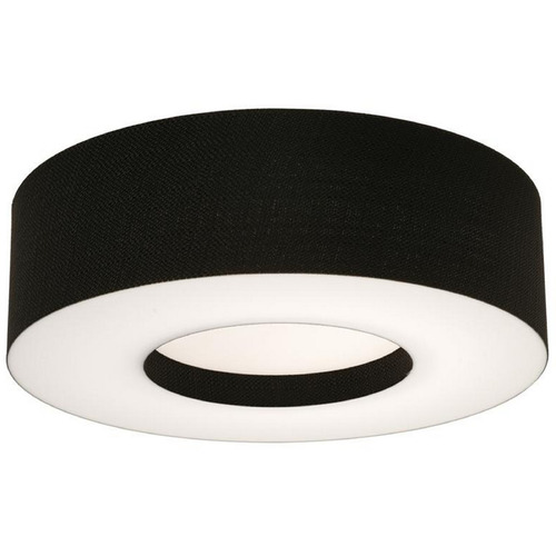 AFX Lighting Afx Lighting Montclair Black LED Flushmount Light MCF1524LAJUD-BK