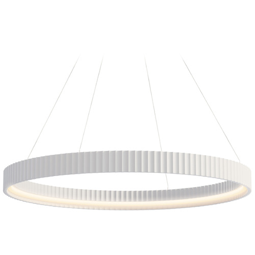 ET2 Lighting ET2 Souffle Chaulk White LED Pendant Light E25056-CHK