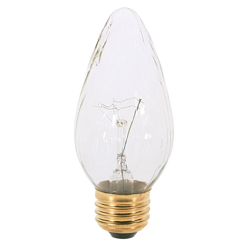 Satco Lighting 25W Clear F15 Incandescent Medium Base Bulb by Satco Lighting S3365