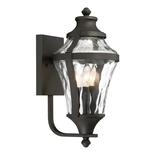 Libre Black Outdoor Wall Light by Minka Lavery