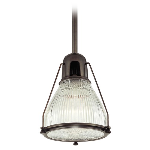Hudson Valley Lighting Hudson Valley Lighting Haverhill Old Bronze Pendant Light with Bowl / Dome Shade 7308-OB