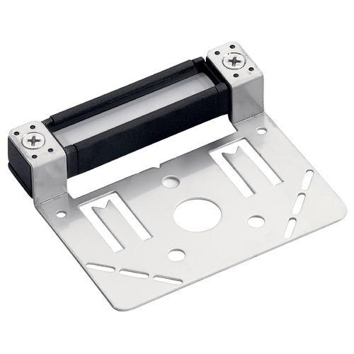 3-Inch 12V LED Hardscape in Textured Black 2700K by Kichler Lighting