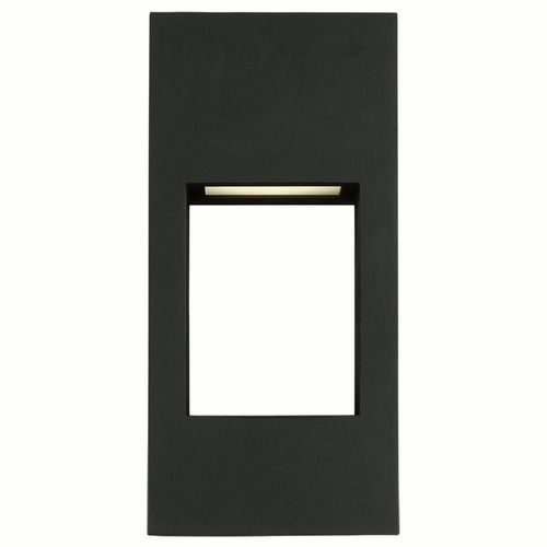 Visual Comfort Studio Collection Testa Black LED Outdoor Wall Light