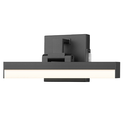 Z-Lite Liam Matte Black LED Bathroom Light