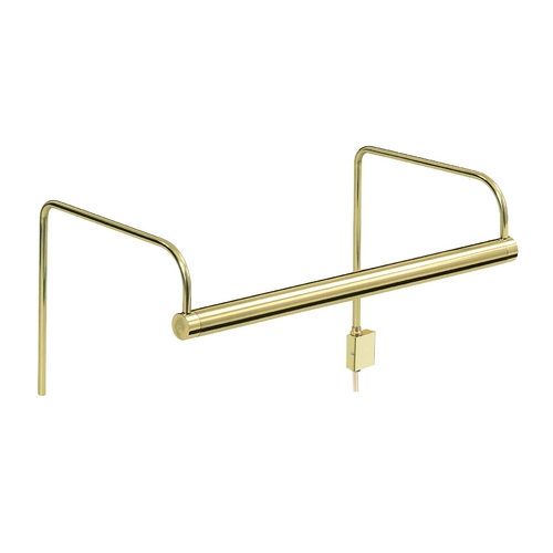Slim-Line Picture Light in Polished Brass by House of Troy Lighting