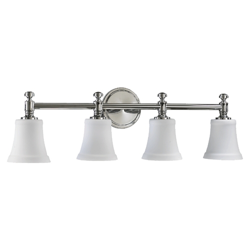 Quorum Lighting Chrome Bathroom Light by Quorum Lighting 4/14/5122