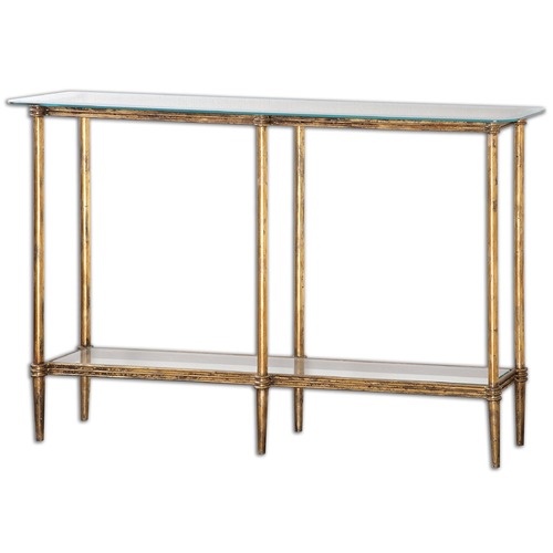 Uttermost Lighting Uttermost Elenio Glass Console Table 24421