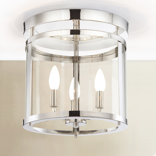 Savoy House Polished Nickel Semi-Flush Mount by Savoy House 6-1043-3-109