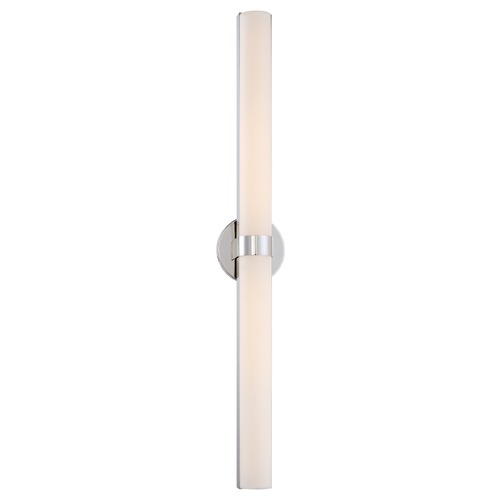 Bond Polished Nickel LED Bathroom Light by Nuvo Lighting