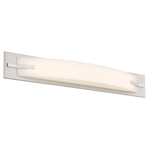 Nuvo Lighting Bow Brushed Nickel LED Bathroom Light by Nuvo Lighting 62/1082