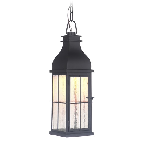 Vincent 22.50-Inch High LED Outdoor Hanging Light in Midnight by Craftmade Lighting