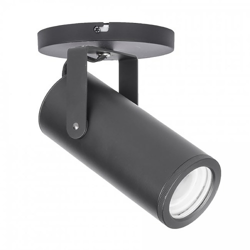 WAC Lighting Silo Black LED Monopoint Spot Light by WAC Lighting MO-2020-927-BK