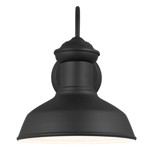Fredricksburg 10-Inch Wide Black Barn Light by Generation Lighting