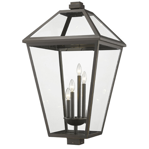 Talbot Oil Rubbed Bronze Post Light by Z-Lite