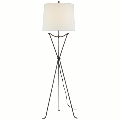 Visual Comfort Signature Collection Thomas OBrien Neith Floor Lamp in Iron by Visual Comfort Signature TOB1400AI-L