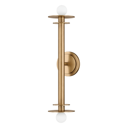 Troy Lighting Arley Patina Brass LED Sconce