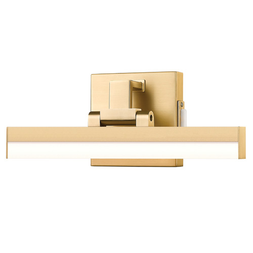 Z-Lite Liam Modern Gold LED Bathroom Light