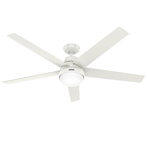 Hunter Fan Company Aerodyne Fresh White LED Ceiling Fan with Light