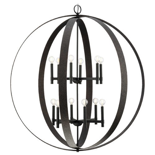 Progress Lighting Progress Lighting Allegheny Matte Black Pendant Light P400409-31M